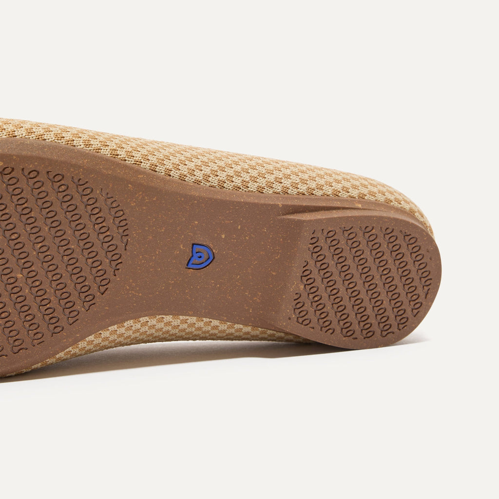 The Double Bit Loafer Mule - Waffle Micro Check