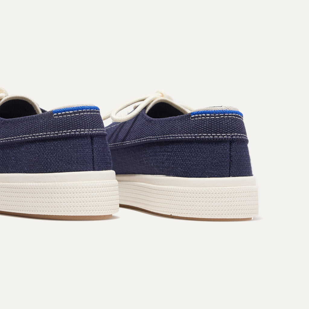 The Ravello Boat Shoe - Nautical Navy