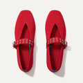 The Max Buckle Mary Jane - Cherry