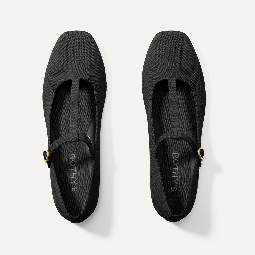 The T–Strap Mary Jane - Black