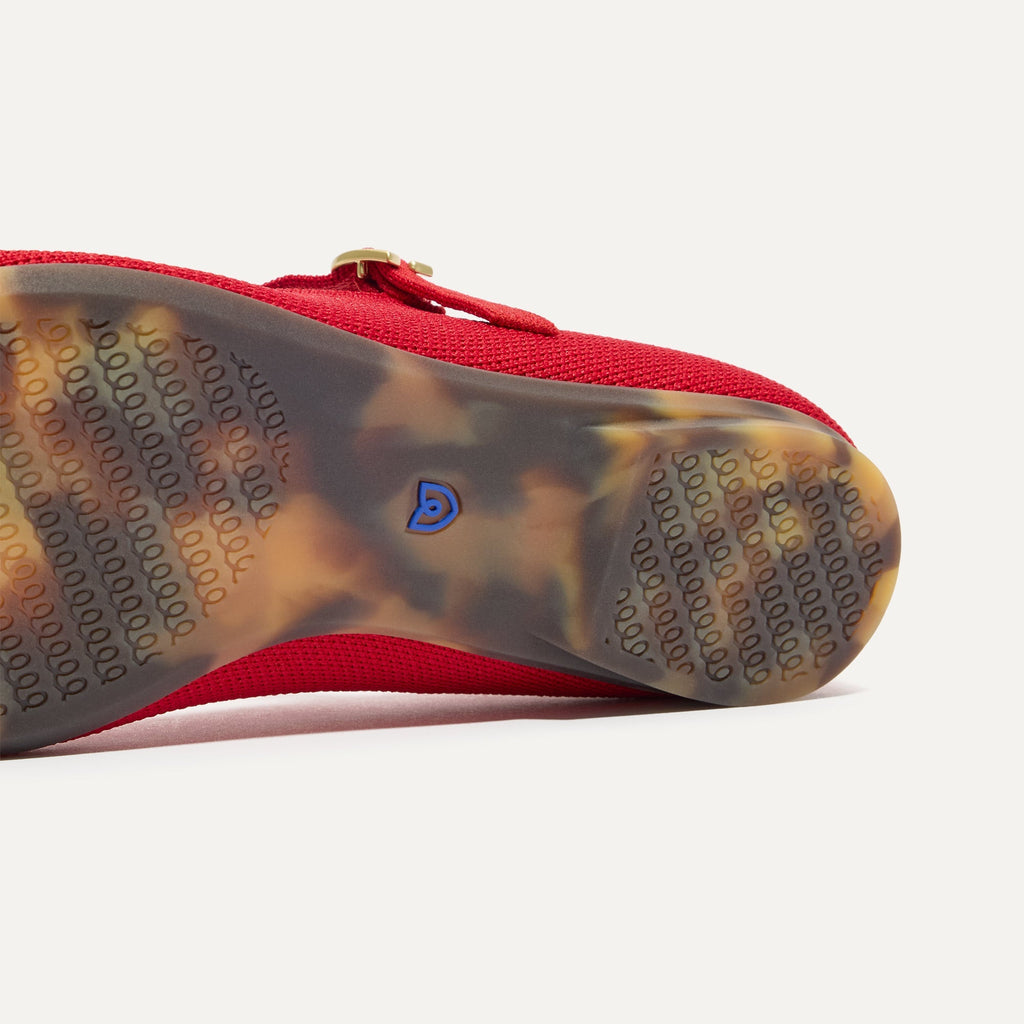 The T–Strap Mary Jane - Red Crisp