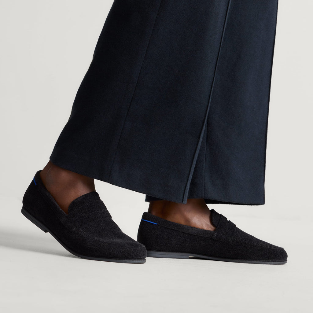 The ReVelvet™ Ravello Penny Loafer - ReVelvet™ Black