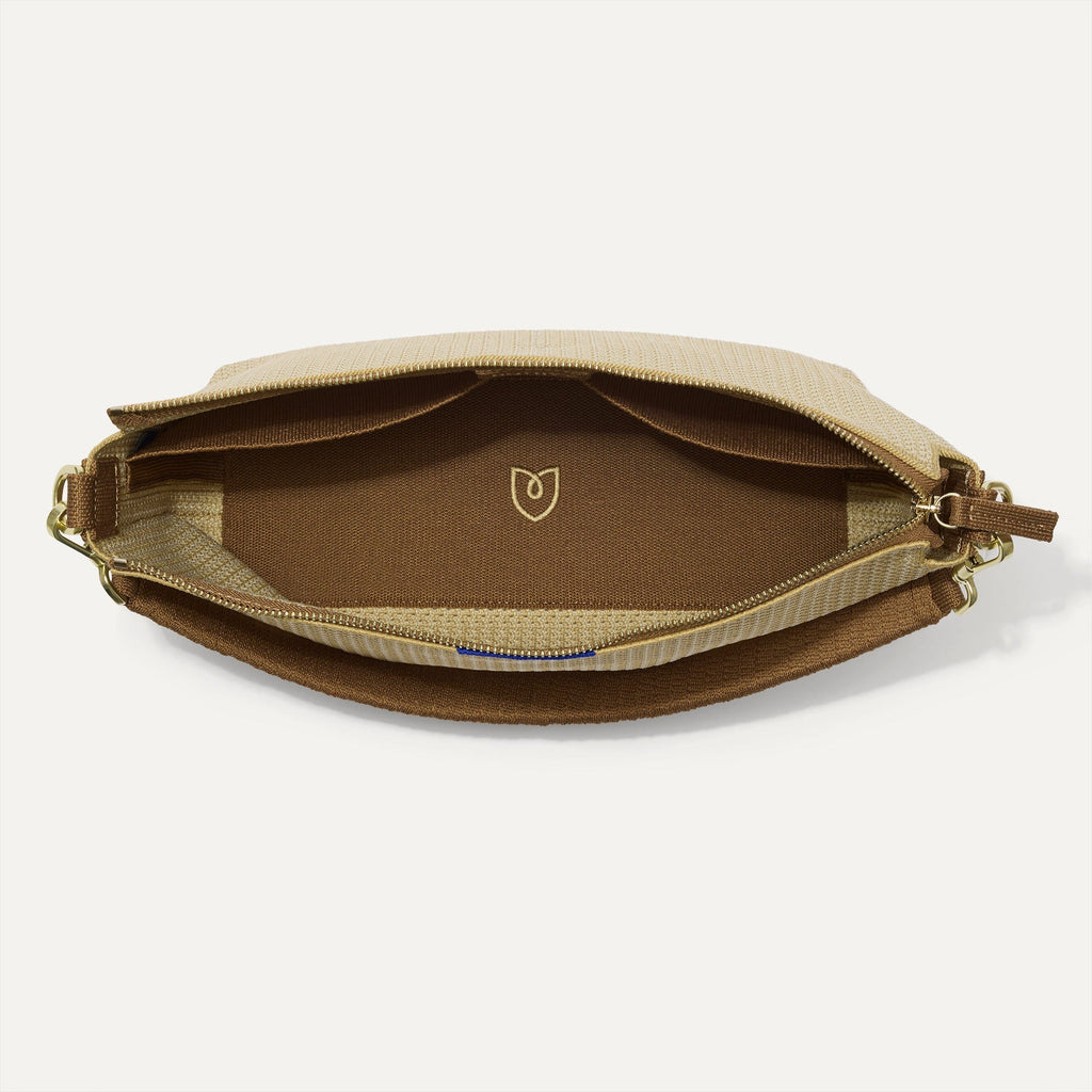The Daily Crossbody - Macadamia Open-Knit