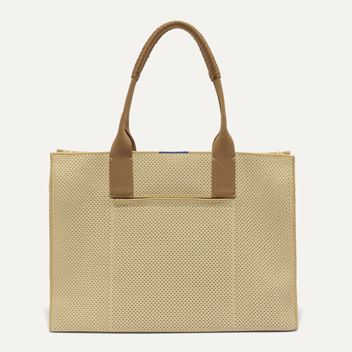 The Classic Tote - Macadamia Open-Knit
